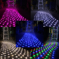 Led Net Light 1.5M X 1.5M 100 Leds Xmas Fairy Lights Eu Plug 220v