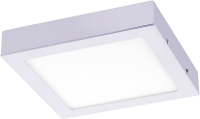 LeuchtenDirekt 14392 21 Oskar LED opbouwlamp Energielabel: LED 20 W Warm wit Zilver
