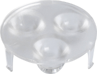Led Optiek Frosted Mat 45 Â° Aantal Ledâ´s (max.): 3 Voor Led: Seoul Semiconductorâ® P4 Z Powerâ® Barthelme 61002545
