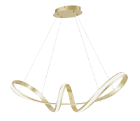 Paul Neuhaus MELINDA 8331 55 LED plafondlamp 30 W Warm wit RVS (geborsteld)