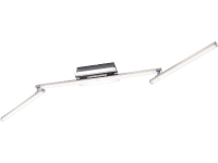 Led Plafondlamp 11 W Warm Wit Rvs Leuchtendirekt Marvin 11322 55