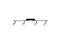 Led Plafondspot 24 W Warm Wit Paulmann Funnel 66731 Zwart, Chroom