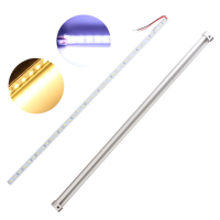 Led Rigid Strip Light 50cm 12v 36 Smd 7020 V Shape White