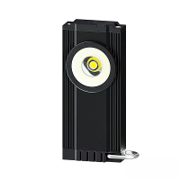 LED Sleutelhanger Licht Mini COB Zaklamp Oplaadbaar met Magnetische Staart Lantaarn Kamperen Draagbare Noodzaklamp