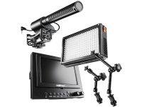 Led Videolamp Walimex Pro Video Zubehã¶r Set Semi Pro Aantal Leds: 209 Bi Color