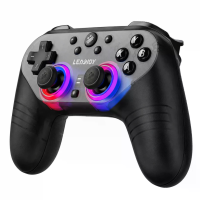 LEDJOY SABER PLUS Dubbelmodige Gamecontroller met TMR joysticks Hall effect triggers RGB  vibrating PC Switch iOS Androi