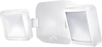 LEDVANCE Battery LED Spotlight Double L 4058075227408 LED buitenschijnwerper met bewegingsmelder 10 W Koudwit