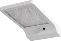 LEDVANCE DoorLED Solar L 4058075267909 Wandlamp op zonne energie met bewegingsmelder LED 3 W Wit