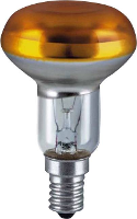 LEDVANCE Gloeilamp 86 mm 230 V E14 40 W Geel Reflector Dimbaar Inhoud 1 stuk(s)