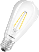 LEDVANCE SMART+ Filament Edison SMART+ Energielabel: E (A   G) E27 6 W Warmwit