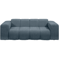 Leen Bakker   Bank Beau 2zits Raven Donkerblauw   Banken   Blauw   Stof