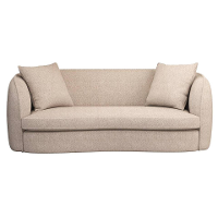 Leen Bakker   Bank Enzio 3,5zits Wales Taupe   Banken   Taupe   Stof