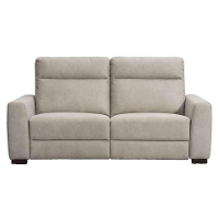 Leen Bakker   Bank James 3zits Zilver   Banken   Grijs   Lederlook Polyester