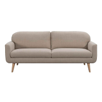 Leen Bakker   Bank Lilly 3zits Beige   Banken   Beige   Stof