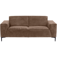 Leen Bakker   Bank Romy 3zits Egon Taupe   Banken   Taupe   Stof