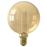 Leen Bakker   Calex Ledglobelamp Goudkleur E27 3,5w 120 Lumen   Lichtbronnen   Goudkleurig   Glas   Calex