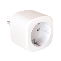 Leen Bakker   Calex Smart Connect Powerplug Eu Wit 5,9x5,5x5,5cm   Slimme   Wit   Kunststof   Calex