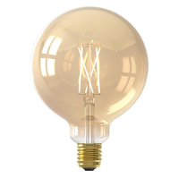 Leen Bakker   Calex Smart Ledglobelamp G125 Goudkleurig 7w   Slimme   Goudkleurig   Glas   Calex