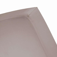 Leen Bakker   Cinderella Hoeslaken Taupe 120x200/210cm   Beddengoed   Taupe   Katoen Flanel   Cinderella