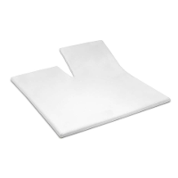 Leen Bakker   Cinderella Splittopper Hoeslaken 180x210cm   Beddengoed   Wit   Katoen   Cinderella
