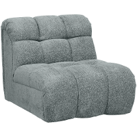 Leen Bakker   Draaifauteuil Beau   Raven   Stof   Grijs   98x81x77 Cm