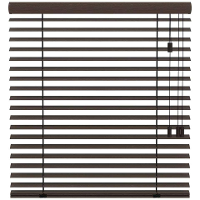 Leen Bakker   Fenstr Jaloezie Tahiti 65mm   Bruin (15901)   Bamboe   Zwart   120x10x10 Cm