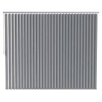 Leen Bakker   Fenstr Lamellen Milaan Verduisterend Licht   20008   Lamellen   Grijs   Polyester   Fenstr
