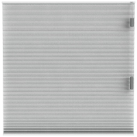 Leen Bakker   Fenstr Plisségordijn Seattle Dubbel 25mm Lichtdoorlatend Linnen   25512   Plisségordijnen   Grijs   Polyester   Fenstr