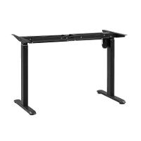 Leen Bakker   Frame Zit/sta Bureau Homeworx Elektrisch Verstelbaar Zwart   Bureaus   Zwart   Metaal   Homeworx