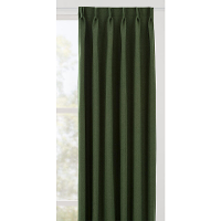 Leen Bakker   Gordijnstof Eric   Donker   Polyester   Groen   B150 Cm