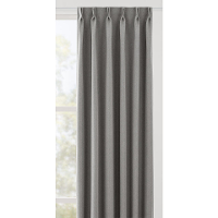 Leen Bakker   Gordijnstof Eric   Licht   Polyester   Grijs   B150 Cm