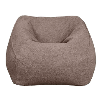 25% Korting   Leen Bakker   Lebel Loungestoel Fay   70x100x100 Cm   Polyester   Taupe