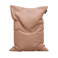Leen Bakker   Lebel Zitzak Oudroze 100x145cm   Zitzakken   Roze   Polyester   Lebel