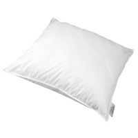 Leen Bakker   Polydaun Hoofdkussen Kookvast 70x60cm   Beddengoed   Wit   Synthetisch   Polydaun