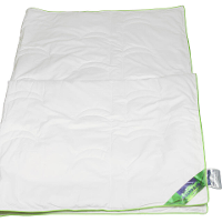 Leen Bakker   Polydaun Zomerdekbed Bamboe Koel 240x200cm   Beddengoed   Wit   Katoen Bamboe   Polydaun