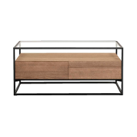 Leen Bakker   Salontafel Michel   103x57x45 Cm   MDF   Bruin