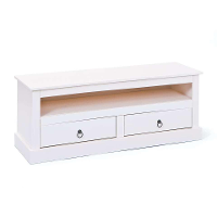 Leen Bakker   TV meubel Provence   45x118x39 Cm   Hout   Wit