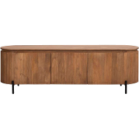 Leen Bakker   Tvmeubel Vito Licht 56x180x43cm   Tv   Bruin   Mangohout