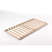 Leen Bakker   Vipack Lattenbodem Kader 14 Latten 90x200x12cm   Lattenbodems   Bruin   Hout   Vipack