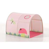 Leen Bakker   Vipack Tunnel Spring Roze 95x85x10cm   Bedden   Roze   Katoen   Vipack