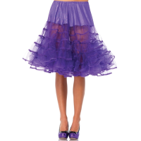 Lange paarse petticoat 65 cm