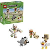 LEGO 21592 Minecraft Angriff des Hühnerr Constructiespeelgoed