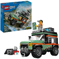 LEGO City   4x4 terreinwagen voor in de bergen Constructiespeelgoed