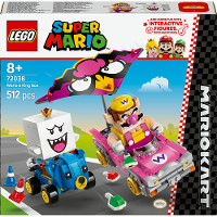 LEGO Super Mario   Mario Kart   Wario en King Boo Constructiespeelgoed