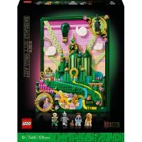 LEGO Wicked   Emerald City muurkunst Constructiespeelgoed