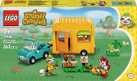 LEGO® Animal Crossing 77054 Gerds caravan & tuinnerei