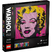 LEGO Art   Andy Warhol's Marilyn Monroe 31197