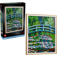 LEGO Art   Claude Monet   Brug over een vijver met waterlelies Constructiespeelgoed