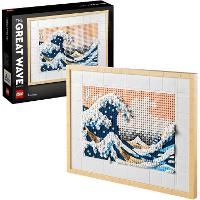 LEGO Art   Hokusai   De grote golf Constructiespeelgoed