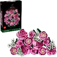 LEGO Botanicals   Roze rozenboeket Constructiespeelgoed